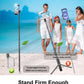 Magnetic Tripod for iPhone, 57" Monopod and Selfie Stick Tripod for Outdoor, Camping, Travel, Selfies, Video Recording, Compatible with MagSafe, for iPhone 16 15 14 and Android Phones