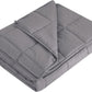 L'AGRATY Weighted Blanket - 60"x80" 22lbs Cooling Breathable Heavy Blanket Microfiber Material with Glass Beads for Adult All-Season Summer Fall Winter Soft Thick Comfort