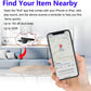 Air Tracker Tags-2Pack Smart Bluetooth Tracker,Smart Tag Item Finders with Find My(iOS Only) App,Smart Tag Locator Tracking Device,Keys Finder and Item Locator,for Luggage,Satchel,Backpack,Pets