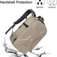 MOSISO Camera Backpack, DSLR/SLR/Mirrorless Photography Camera Bag 15-16 inch Waterproof Hardshell Case with Tripod Holder&Laptop Compartment Compatible with Canon/Nikon/Sony, Camel