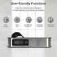 travel inspira Luggage Scale, Portable Digital Hanging Baggage Scale for Travel, Suitcase Weight Scale with Rubber Paint, 110 Pounds, Battery Included