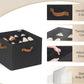 StorageWorks Shoe Organizer for Closet, Fits up to 16 Pairs, Shoe Cubby Storage Containers with Adjustable Dividers and Clear Cover, Black