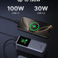 UGREEN Nexode Power Bank 20000mAh 130W Portable Charger 72Wh PD Fast Charging 3-Port USB C Battery Pack with TFT Smart Display for MacBook/iPad/iPhone 16/Samsung S24 and More