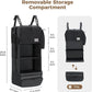 Hanging Packing Cubes for Travel – Portable Closet Organizer with Shoe Compartment, Compression Travel Shelves for 24–32 Inch Suitcases, Foldable Carry-On Packing System