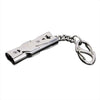 Whistle Emergency Whistles Keychain Rape Whistle Stainless Steel High Decibel Whistles … …