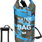Waterproof Dry Bag 2L/5L/10L/15L/20L/30L, Roll Top Sack Keeps Gear Dry for Kayaking, Rafting, Boating, Swimming, Camping, Hiking, Beach, Fishing with Free Waterproof Phone Case