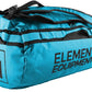 Trailhead Duffel Bag Shoulder Straps Waterproof Teal Small