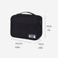 Electronics Organizer, OrgaWise Electronic Accessories Bag Travel Cable Organizer Three-Layer for iPad Mini, Kindle, Hard Drives, Cables, Chargers