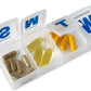 Weekly Pill Organizer - 7-Day Pill Planner Extra Large Pill Planner and Daily Pill Organizer and Medicine Reminder, Monday to Sunday Compartments - BPA Free - Travel Pill Box Case (Pack of 3)