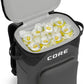 CORE Magnetic Leak Proof Soft Cooler with Waterproof Zipper | Insulated Bag Portable Ice Chest Box | Best Soft Cooler for Food & Beverages for Tailgating, Car Camping, Travel, and Family Beach Picnics