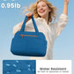Travel Duffle Bag,Puffer Carry On Duffel Bag with Laptop Compartment Waterproof Overnight Weekender Bags for Women Large Hospital Tote Bags for Labor and Delivery(Large,Blue)
