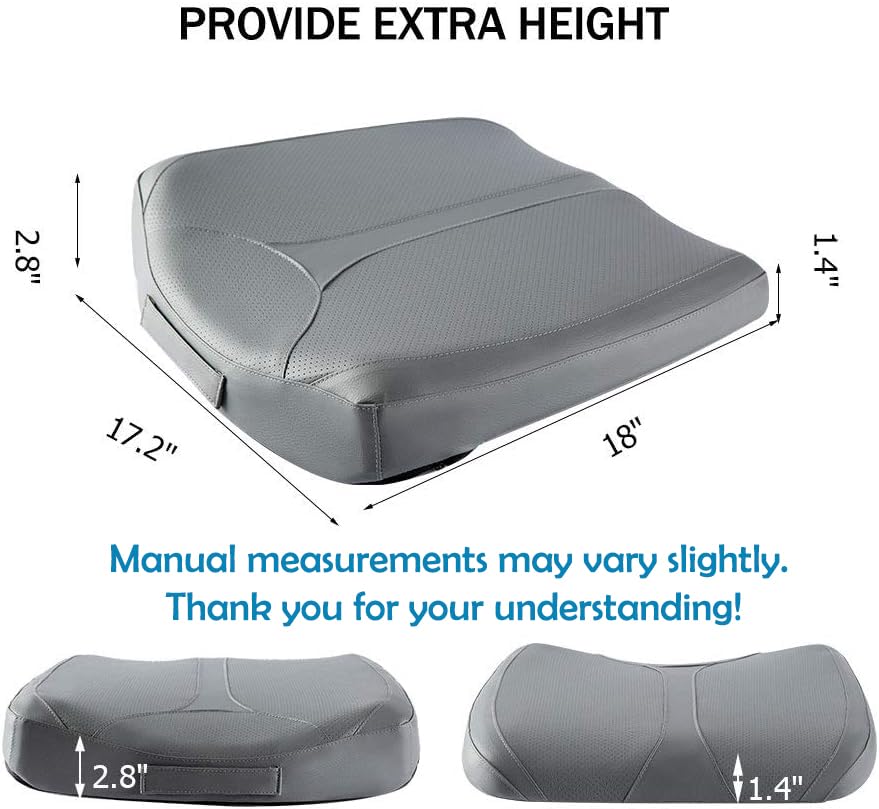 Car Memory Foam Heightening Seat Cushion for Short People Driving