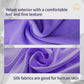 Sleep Mask Bluetooth 5.4 Headphones Soft Wireless Headband Eye Mask Blackout with Microphone (Lilac)