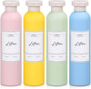 Travel Shampoo Bottle, Empty Plastic Squeeze Bottles 8.8oz with Flip Cap, Lotion Container for Toiletries Travel Size Shampoo and Conditioner