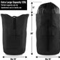 Laundry Bag Backpack, 125L, Extra Large with Shoulder Straps, Adjustable & Extendable Design, Hamper 3 Pockets for Laundromat, College, Travel, Camping