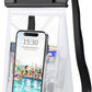 Large Waterproof Phone Pouch Floating, Waterproof Phone Case for iPhone 15 14 Pro Max 13 12 Plus 11 XS XR X Samsung up to 8.5'', IPX8 Water Proof Cell Phone Dry Bag for Beach Swimming Kayaking