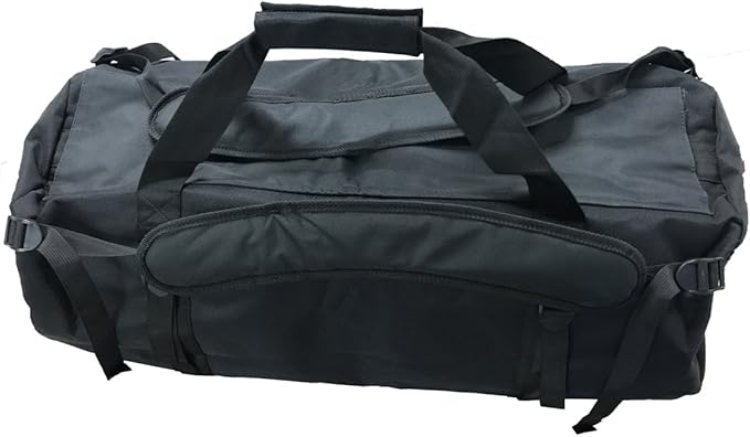 XXL Extra Large Backpack Odor Smell Proof Duffel Bag with Carbon Lining Water Resistant Luggage Smell Absorbing Bag Odor Absorbent for Hydroponics Use, Travel, Sport Gym