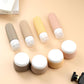 Travel Bottles 8 Pack, TSA Approved 3 oz Toiletries Containers, Leak Proof Silicone Squeezable Essentials Jars with Clear Bag