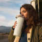 Owala FreeSip Sway Insulated Stainless Steel Water Bottle with Two-Way Spout, Built-In Straw and Bucket Handle, Made for Travel, School, and Sports, 30oz, BPA Free, Leak Proof, Iced Breeze