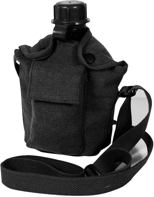 Rothco Vintage Canvas Carry-All Canteen Cover With Shoulder Strap