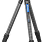 Leofoto Professional Camera Tripod, 62" Compact Carbon Fiber Tripod for DSLR Video Camcorder, 4 Leg Sections, 360° Ball Head, Max Load 25KG/55Lb (LS-364CX+LH-47)