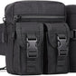 Tactical Waist Pack With Detachable Water Bottle Holder Pocket Fanny Pack & Outdoor Lumbar Bag for Hiking Travelling Climbing Cycling Camping Shopping Hunting Fishing