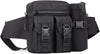 Tactical Waist Pack With Detachable Water Bottle Holder Pocket Fanny Pack & Outdoor Lumbar Bag for Hiking Travelling Climbing Cycling Camping Shopping Hunting Fishing