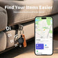 Smart Tag - 4 Pack Bluetooth Tracker Work with Find My (Apple's Official MFI Certification), Key Finder Item Locator Smart Tag for Keys, Luggage, Wallet, Bike, Black (NOT for ANDRIOD and Huawei)