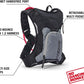 USWE Outlander Hydration Pack with Water Bladder, Hydration Backpack - Backpack for Cycling, MTB, Trail Running & More