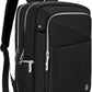 Swissdigital Design Laptop Backpack For Women，Travel Backpack With USB Charging Port，Fits 15.6 Inch School Computer Backpacks For Work Business,Platinum | KATY ROSE