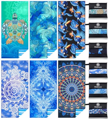 Microfiber Beach Towel (6 Count)