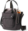 Bellroy Cinch Bucket Bag (compact 9 liter lightweight crossbody bag with adjustable shoulder strap) - Charcoal