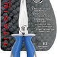 CUDA 8.5" Bent Needle Nose Pliers | Durable Steel Titanium Bonded Fishing Wire, Mono & Fluorocarbon Cutter with Non-slip Cuda Grips | For Saltwater & Freshwater Use