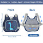 Toddler Harness Leash+ Anti Lost Wrist Link, Accmor Cute Dinosaur Kids Harness with Leash, Foldable Child Leash Baby Walking Wristband Assistant Strap Belt Hold Baby Boys Girls Close While Walking