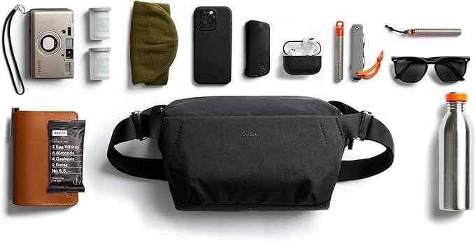 Bellroy Venture Sling 9L (large crossbody bag) - Black