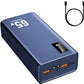 Power Bank Fast Charging 50000mAh, 65W Laptop Portable Charger USB C Compatible with MacBook Dell, PD External Battery Bank Compatible with iPhone 14/13, Cell Phone, Tablet, 3 Output &1 Input (Blue)