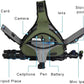 CADeN Camera Bag Sling Backpack Camera Case Waterproof with Rain Cover Tripod Holder, Compatible for DSLR/SLR Mirrorless Cameras (Canon Nikon Sony Pentax) and Accessories Green
