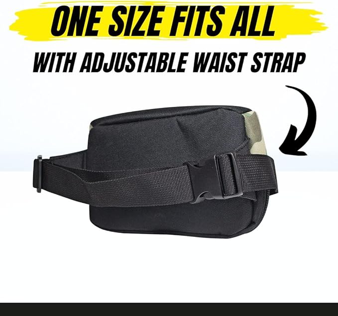 Lunkerhunt Fishing Tackle Sling Bag with Adjustable Strap - Water-Resistant TPE Fabric