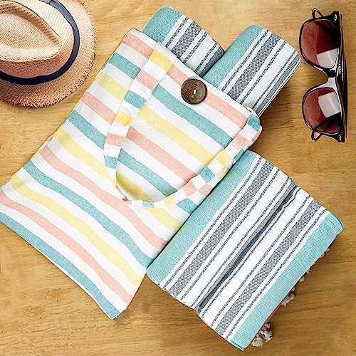 Cotton Turkish Beach Towels (4 Count)