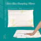 MINUPWELL Ultra Flat Small Pillow for Sleeping, 18x13 in Small Pillow for Travel 7D High Support 2.5 inch Height Ultra Thin Pillows -Mini Pillow - Rayon Derived from Bamboo