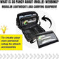 Lunkerhunt Fishing Tackle Sling Bag with Adjustable Strap - Water-Resistant TPE Fabric
