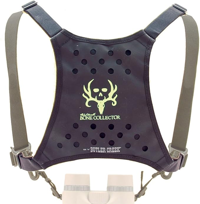 Butler Creek Bone Collector Edition Deluxe Bino Caddy Binocular Harness, Black