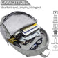 ZOMAKE 25L Ultra Lightweight Packable Backpack, Foldable Hiking Backpacks Water Resistant Small Folding Daypack for Travel(Silver Gray)