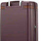 Virtuosa Hardside 21 Inch Carry On Luggage - Airline Approved with 360° Spinner Wheels, RightHeight™ Adjustable Handle - Zippered WetPak™ - TSA Lock - Expandable Light Polycarbonate Shell - Merlot