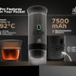 3-in-1 Portable Coffee Maker – Electric Espresso Machine for Travel – Compatible with Ground Coffee, NS & DG Capsules – USB-C Rechargeable Portable Espresso Maker (Gray)