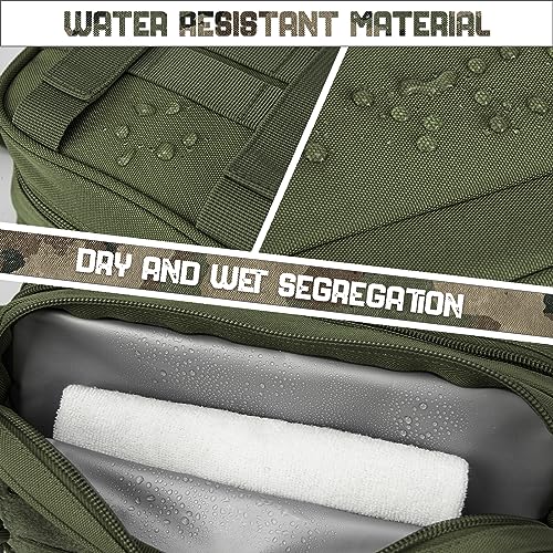 Tactical Toiletry Bag For Men Hygiene Bag EDC Military Tool Molle Pouches Small Dopp Kit Mens Shaving Kit Travel shower Bags