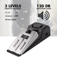 Door Stop Alarm, Door Stopper Security for Home Travel Apartment with 120DB Siren Portable Safety Tool 2 Pack