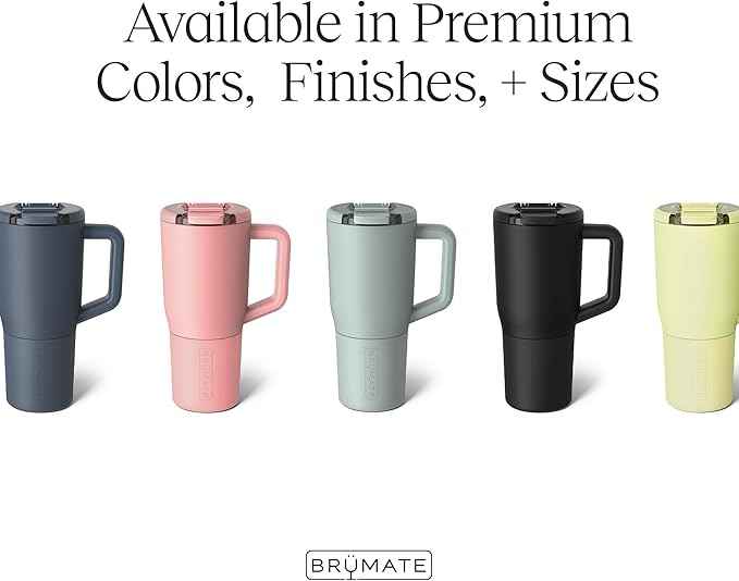 BrüMate Müv - 25oz 100% Leak Proof Insulated Coffee Mug with Handle & Lid - Stainless Steel Coffee Travel Mug - Double Walled Coffee Cup (Onyx Leopard)