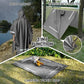 Hooded Rain Poncho for Adults