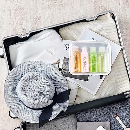 4pc 3.4 oz Leakproof Squeeze Bottles Travel Kit (4 Count)